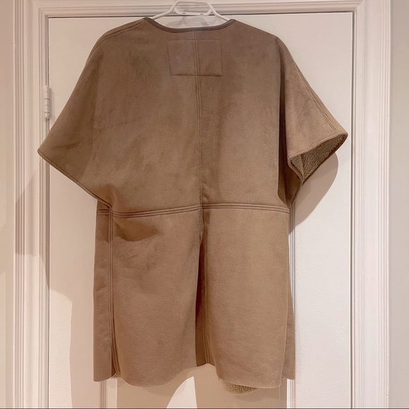 ZARA SUEDE OVERCOAT - Picture 4 of 4